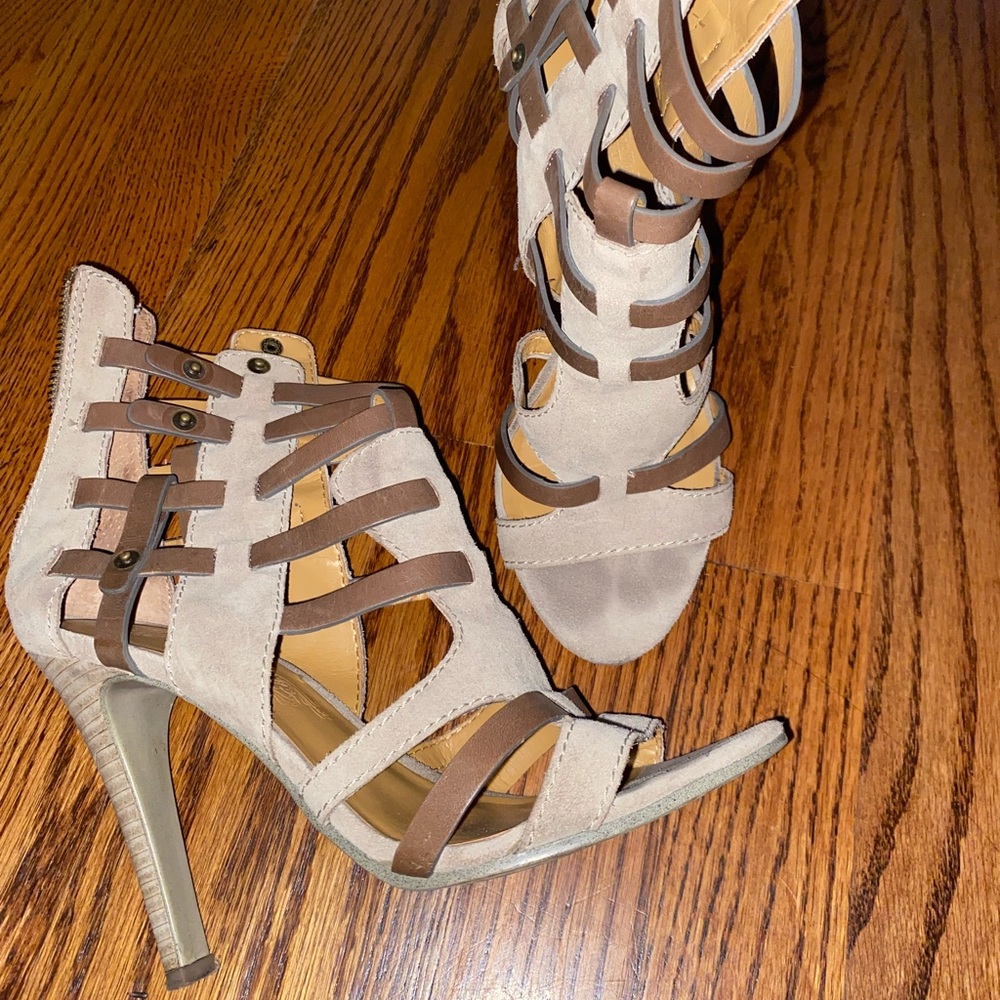 Strap heels